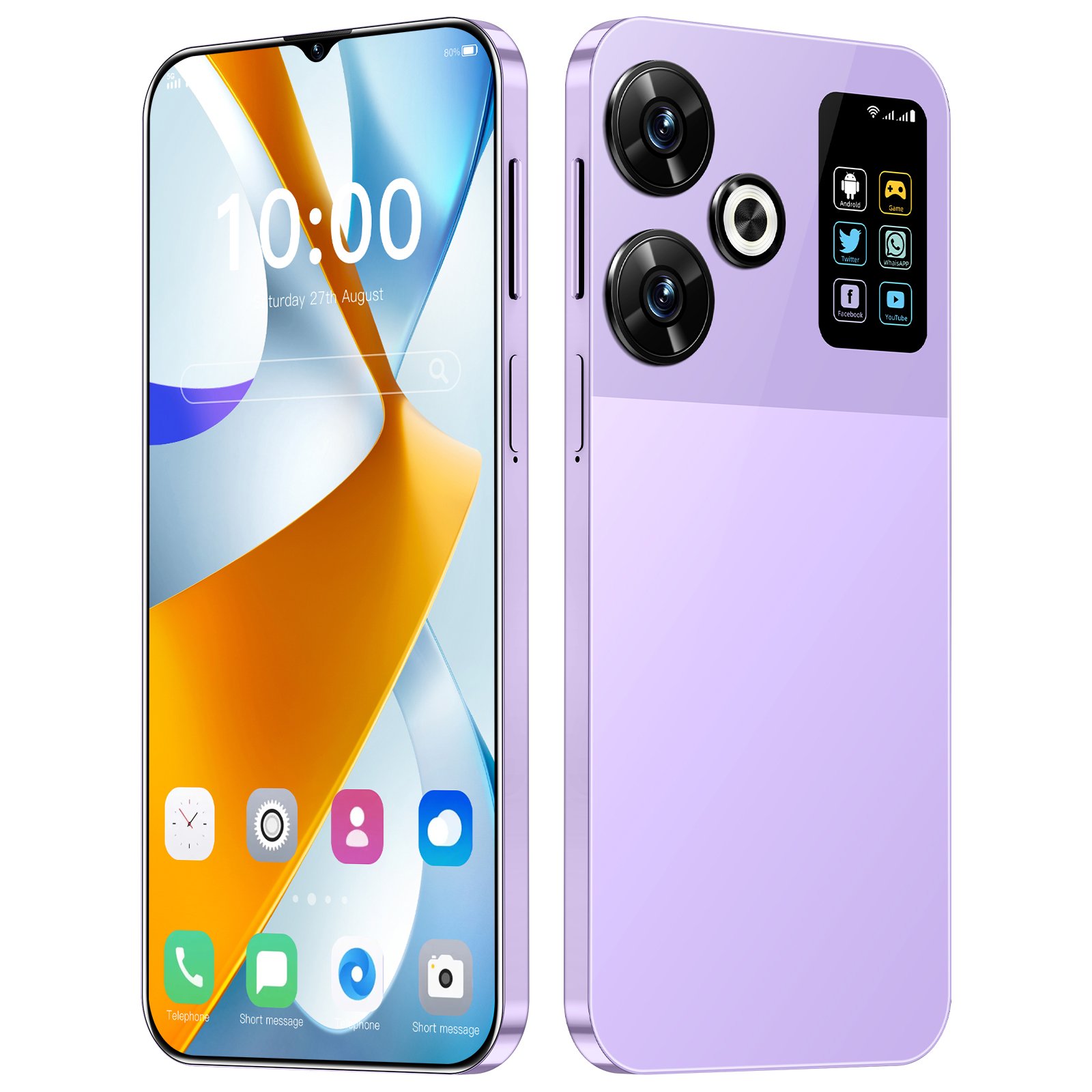 M6 Ultra The 5G Hot Sale Smartphone with a 7.3-inch Display and Dual SIM Multi-Language Support